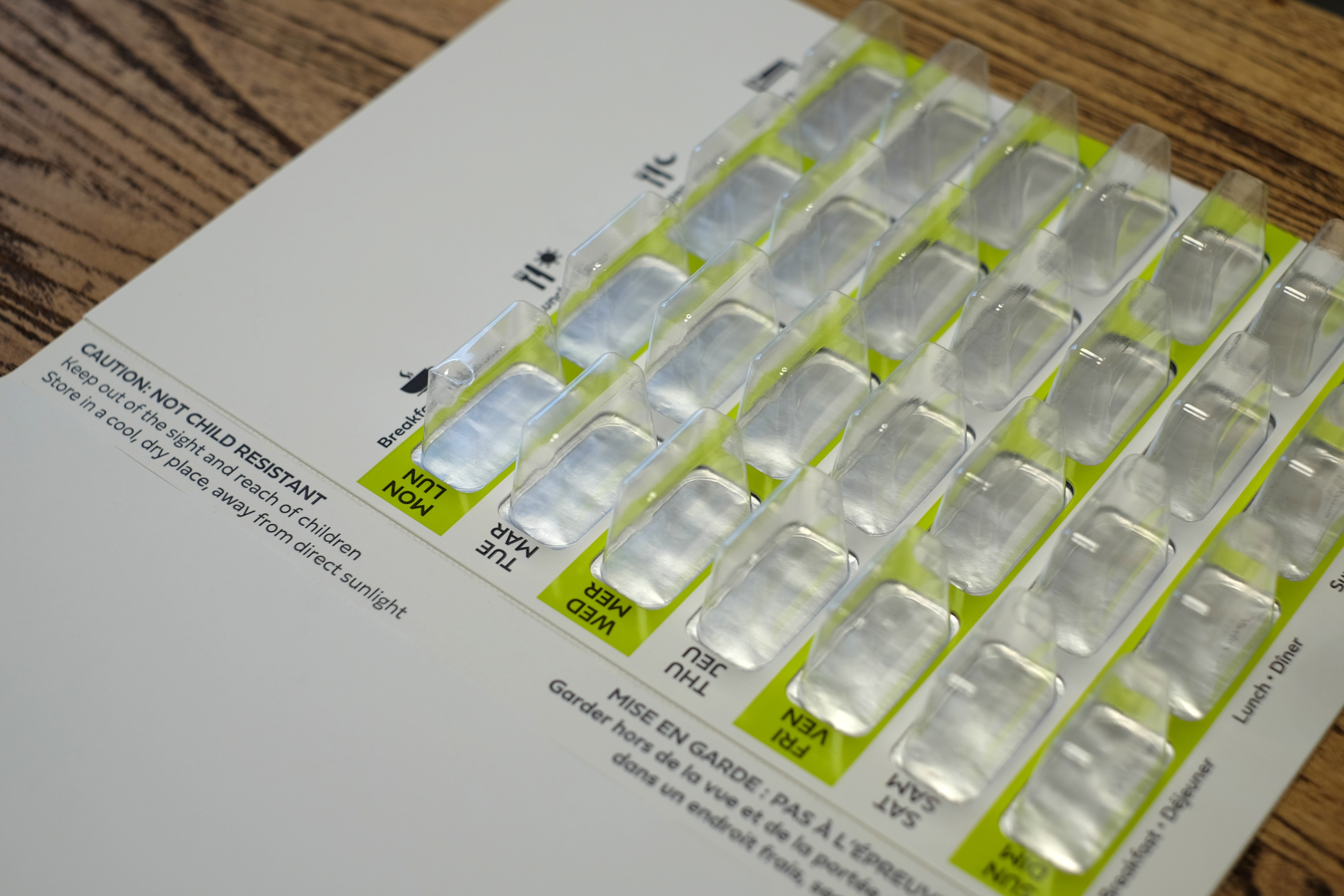 Weekly Blister Packs